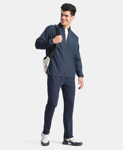 Image of Jockey MV40 Men Microfiber Water Resistant Convertible Active Wear Hoodie Jacket