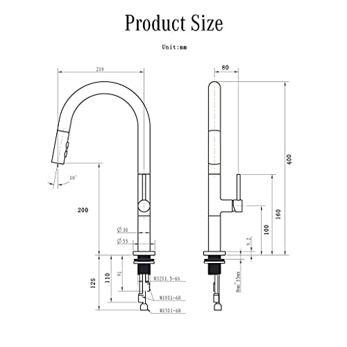 Robinet de cuisine à poignée unique pour éliminer les fuites d'eau - 4