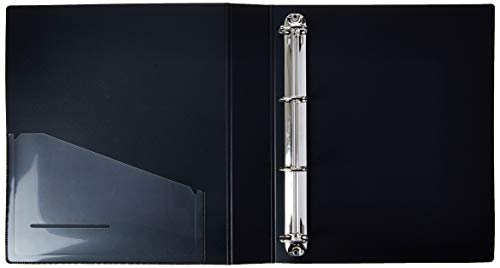 Fichário 4 Argolas A4, Yes, R4AMLA, com Bolso Interno, Laranja