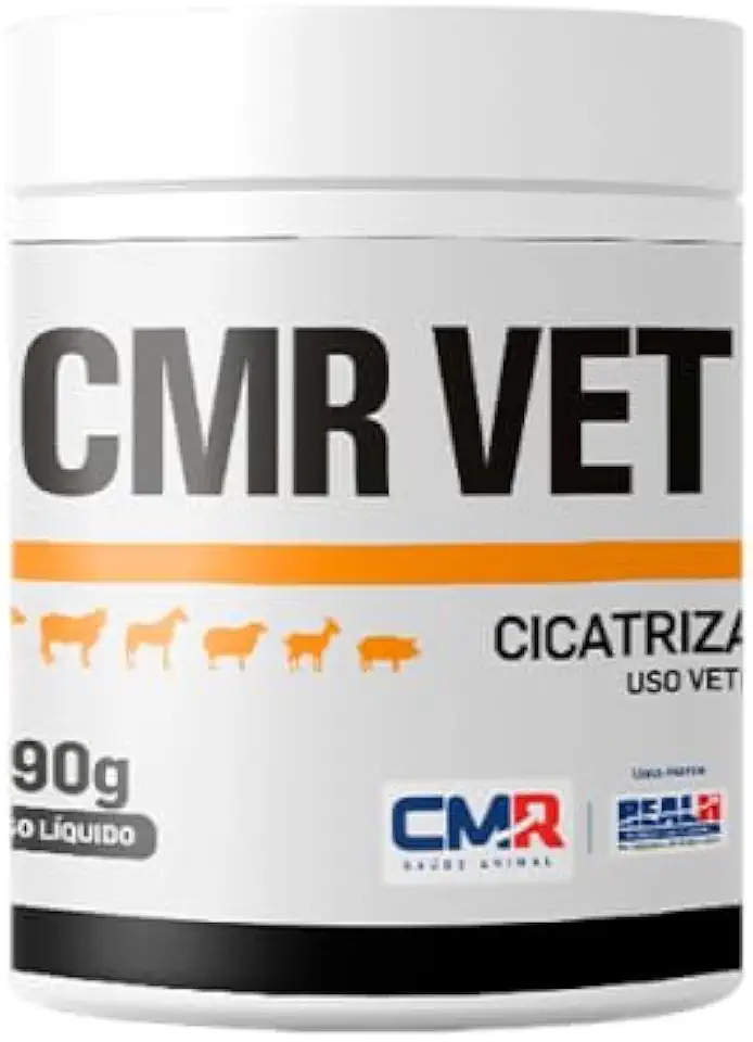 CMR VET, Pomada Cicatrizante para Cortes e Lesões, Unidade 190g, CMR