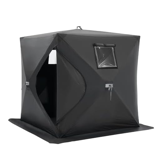 Best quality fishing umbrella VEVOR 24 sq ft Pop-Up Ice Fishing Tent