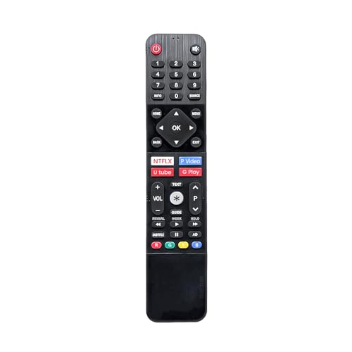 Image of marman Compatible with Sanyo Smart Tv Remote Control Original Applicable for 4K OLED Full HD QLED UHD TV Without Google Assistant & Bluetooth Connection - No Pairing Required