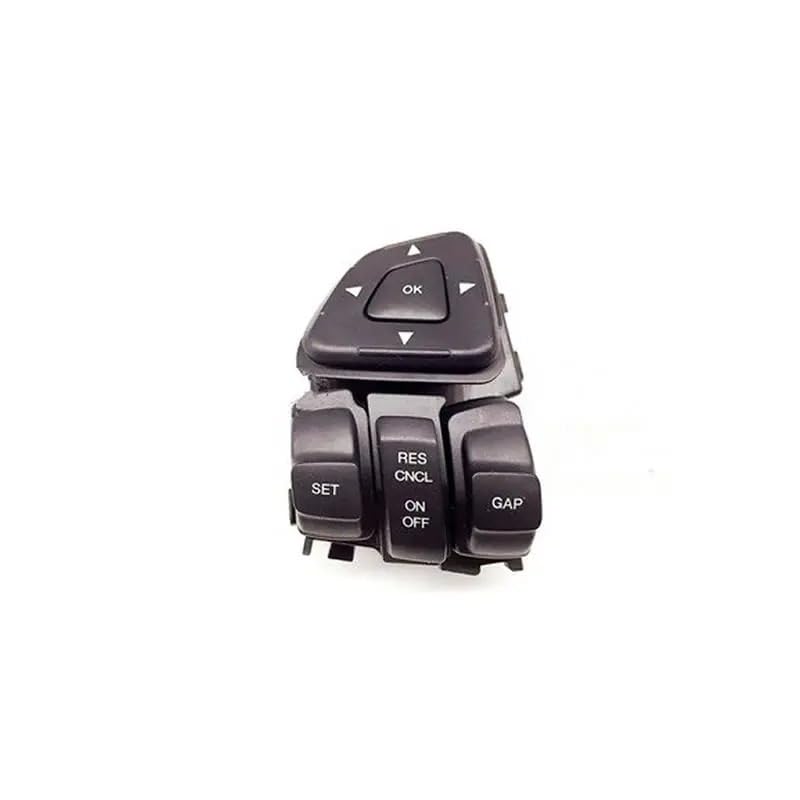 Interruptor de Control de Crucero en el Volante para Edge y Explorer 2012-2015. Botones multifunción para Interruptor de Control de Crucero en el Volante del Coche.