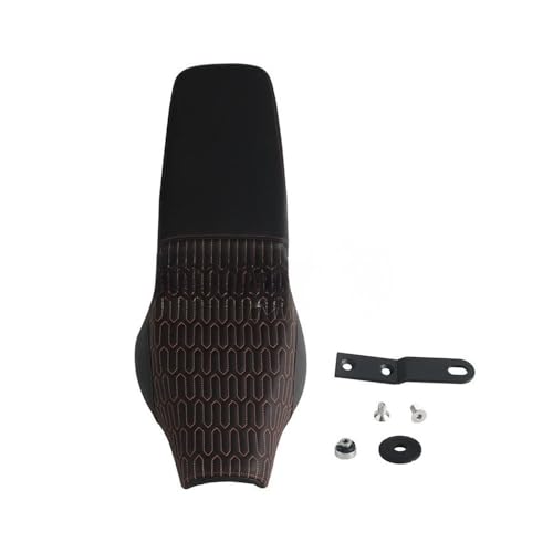 Cojines de cuero para asiento de moto de dos plazas conductor pasajero Softail Street Bob