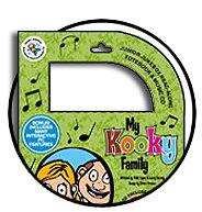 Junior Jukebox Read Along Totebook and Music CD My Kooky Family 1933796146 Book Cover