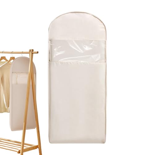 BommFu Sac À Vêtements Suspendu 2025, Peu Encombrant, Avec Fermeture Éclair Auto-compressante, Idéal Pour Les Doudounes Et Les Sacs De Rangement Suspendus,...