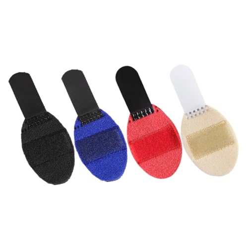 HAPINARY 4pcs Adjustable Finger Splint Finger Protectors Breathable Finger Brace Finger Support Brace Finger Splint for Middle Finger Fingersplint Breathable Finger Splint Aluminum Alloy