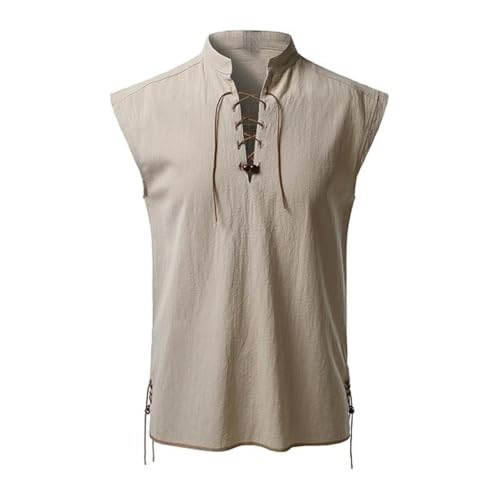 Chemise sans manches homme contre la chaleur haut respirant lacets