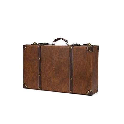 Feilario Vintage Leather Storage Trunk