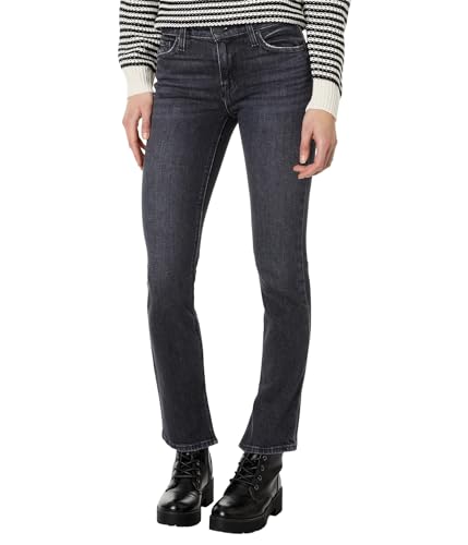 HUDSON Women's Nico Mid-Rise Straight (Inseam Slit)