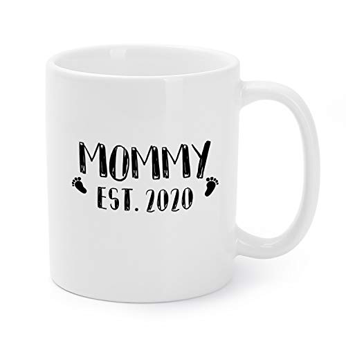 Mother’s Day Mugs Birthday Presents/Gifts For Mom To Be Mommy EST. 2020 Coffee/Tea