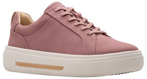 Clarks Femme Hollyhock Walk Basket, Mauve Nubuck, 38 EU