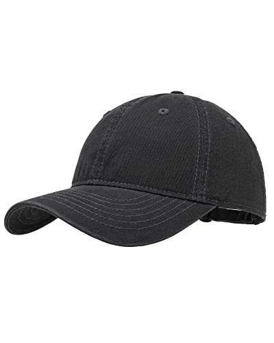 Gisdanchz Baseball Cap for Men Women Mens Womens Caps Baseball Hat Dad Hats Ball Caps Everyday Plain Mens Hats Caps Cotton Adjusatable Summer Unstructured 6 Panel Caps, Dark Gray Cover