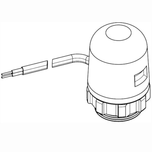 Uponor Thermischer Motor, Servomotor, TA24, 24V, 1000138-2