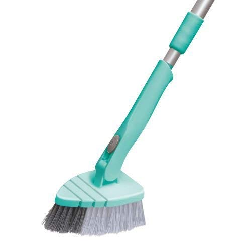 (Renewed) Spotzero Bathroom Cleaning Comfort Brush (Aqua Green