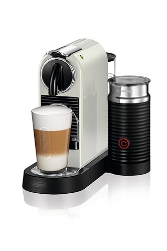 De'Longhi Nespresso CitiZ & Milk EN267.WAE Machine à Café en Capsules avec Mousseur de Lait Machine à Café pour une Tasse Cappuccino 19 Bars 2 Tailles de Tasses Ensemble D'Accueil Inclus - vue 8