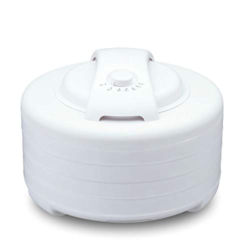 Preisvergleich Produktbild QAQ Fruchtdürrierlufttrockner Organischer Plastik 4 Schichthöhenanpassungs-Dörrobstmasc...