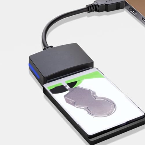 Adaptador USB 3.0 a SATA 2.5 pulg Caja Externa para Disco Duro miniatura 4