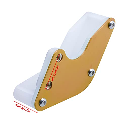 Mwmnun Placstic Chain Guard Guide Protector Compatible With Honda Xr/Crf 50 70 110 125 140 150 160Cc Dirt Pit Bike （Gold） #TOP1