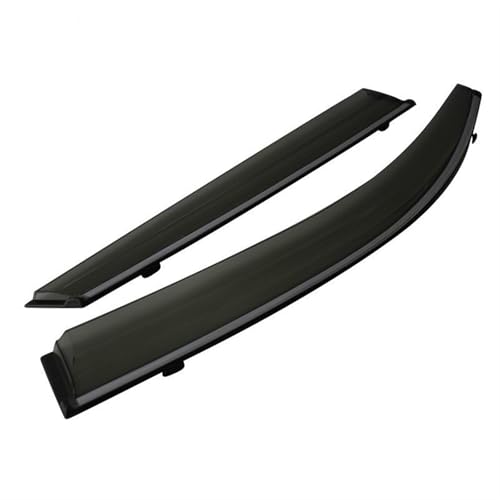 Déflecteurs de vent pour F150 finition carbone et chrome premium - 4