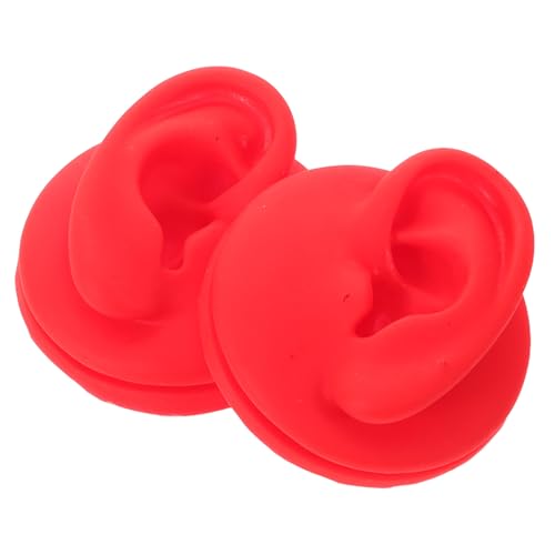 Orejas de silicona flexibles FONDOTIN ideales para práctica de perforación