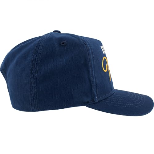Gorra Trucker de algodón azul con bordado miniatura 4