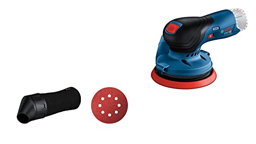 Bosch Professional 12V System Levigatrice Rotoorbitale a Batteria Gex 12V-125 (Incl. Platorello (125...