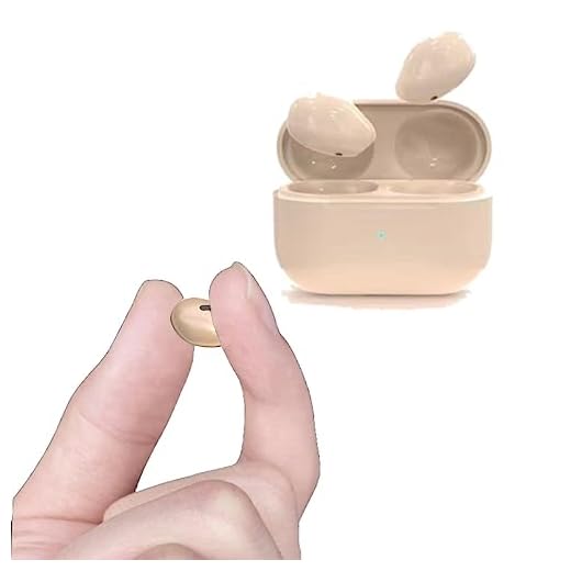 XBOSS PRO 4S+ Invisible Earbuds True Wireless Bluetooth Earphones 5.3 HiFi Stereo Noise Cancelling Small Mini Hidden Earbuds for Work, Sleep, Music, Audiobooks (Skin)