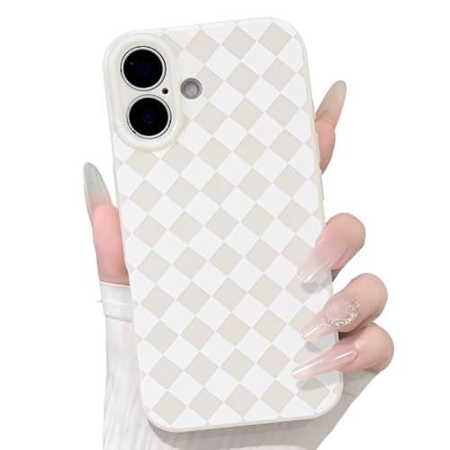 NITOP iPhone 16 PlusΉ P[X L[g `FbN A[KC eBX iq fB[X Y K[Y j̎q v X \tg TPU ϏՌیJo[ - zCg