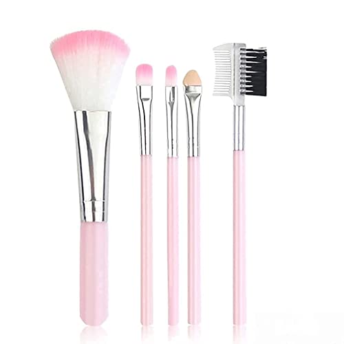 Women's & Girl's TYA FASHION Makeup Kit + 5 Pcs Makeup Brush + 2 Pc Blender Puff Combo - Multicolor