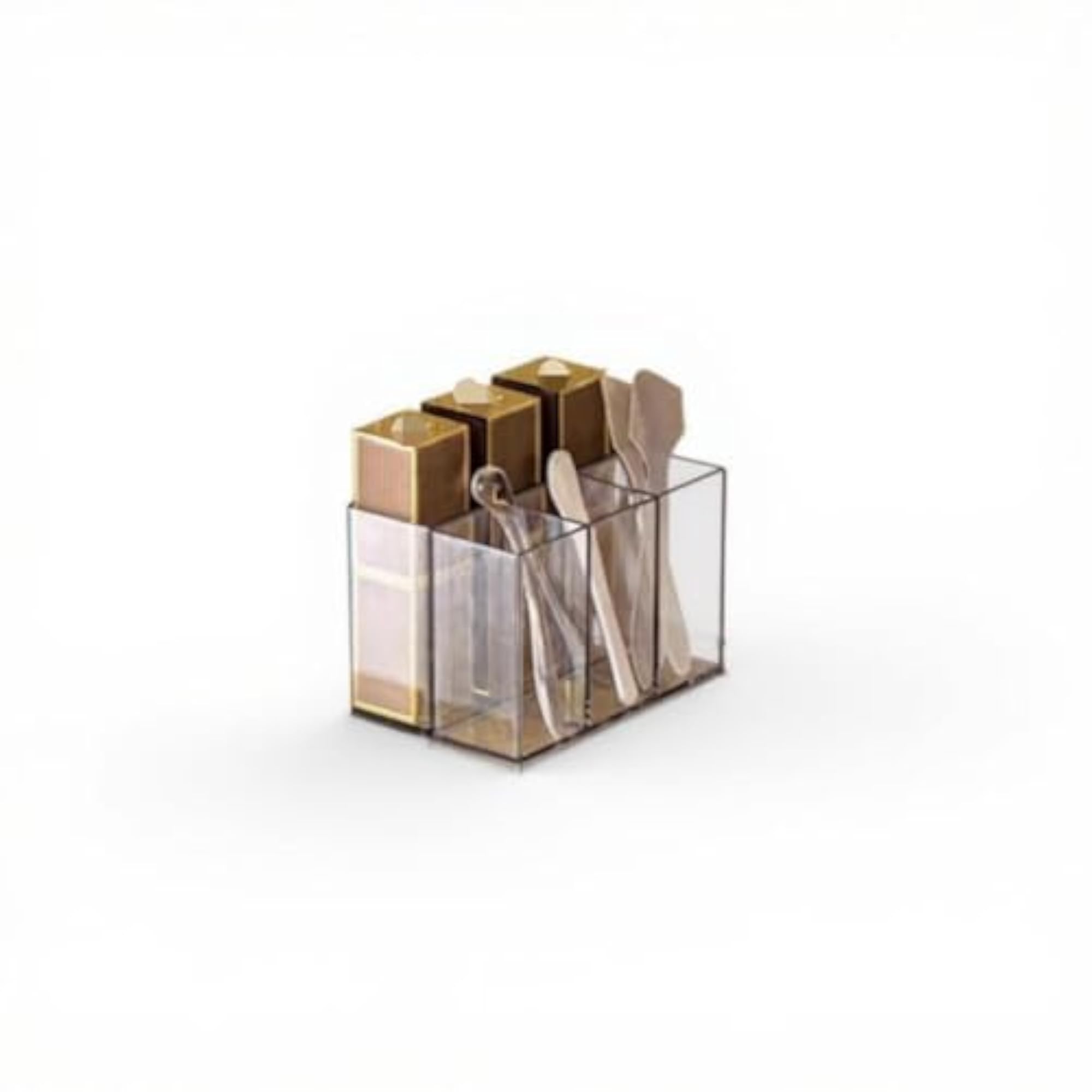 Clear Stackable Drawer Storage Box for Makeup Organizer