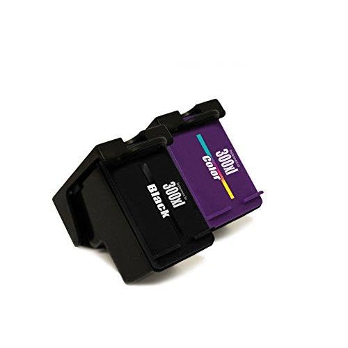 Cartouche 300 Color et noire Eurotone pour impression nette HP Deskjet D1600