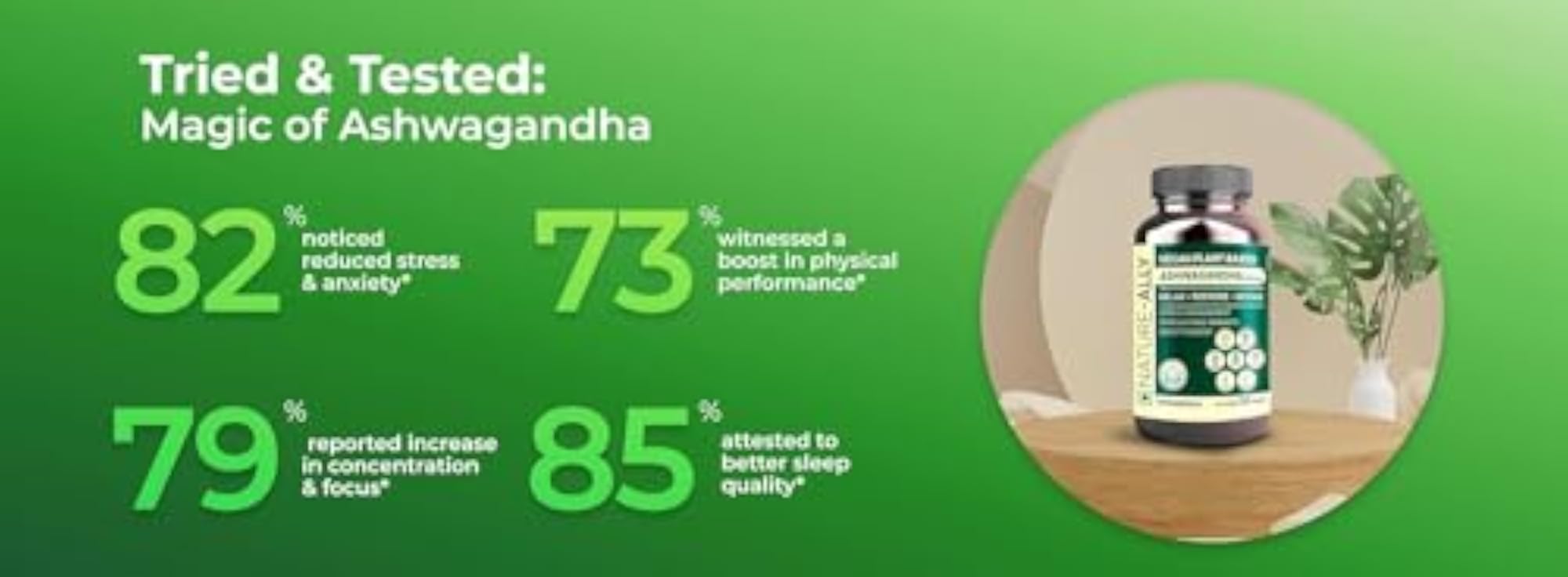 Nature Ally Ashwagandha Extra Strength Tablets 30
