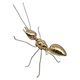 IMIKEYA Metal Ant Ornament - Creative Insect Figurine for Home Decor Chic Sculpture for Desk or Table Decoration Perfect for Parties and Restaurants 2.75 X 2.55 X 1.18 Inches