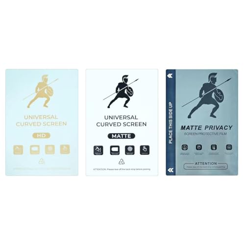 4 Layer 120mm X 180mm TPU HD Matte Privacy Flexible Hydrogel Film Straight Curved Screen Protector Cut Machine Mobile Phone Protective Film (Matte)