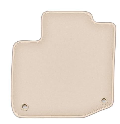 Tapis conducteur en velours Honda Civic IX beige antidérapant
