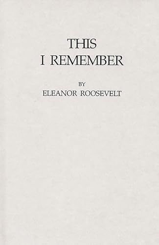 This I Remember