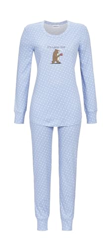 Ringella Pyjama mit Motivdruck Farbe Smoke, Größe 38