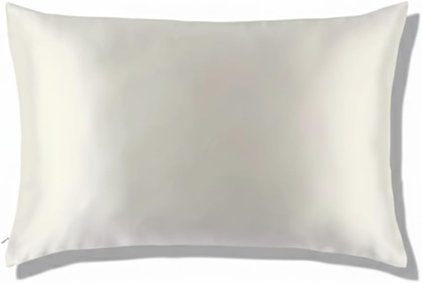 ZILK Sleep 100% Mulberry Silk Pillowcase | 25-Momme 6A Grade Silk | Hidden Zipper Closure | Cooling, Hypoallergenic | for Hair, Skin & Deep Sleep | Oeko-TEX Certified