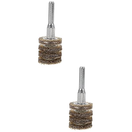BELLIFFY Wire Brush Drill Attachment Wire Wheel for Rust Removal Compatible with Electric Hand Drill and High Strength