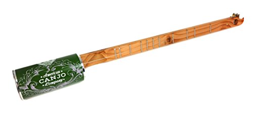 "Old Faithful" Hand-made One-String Acoustic Canjo/Tin Can Banjo - Fun & Easy to