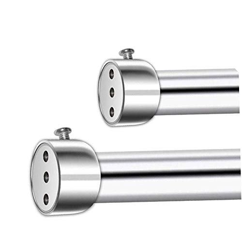 Tringle à rideau de douche moderne sans perforation et tringle à vêtements extensible