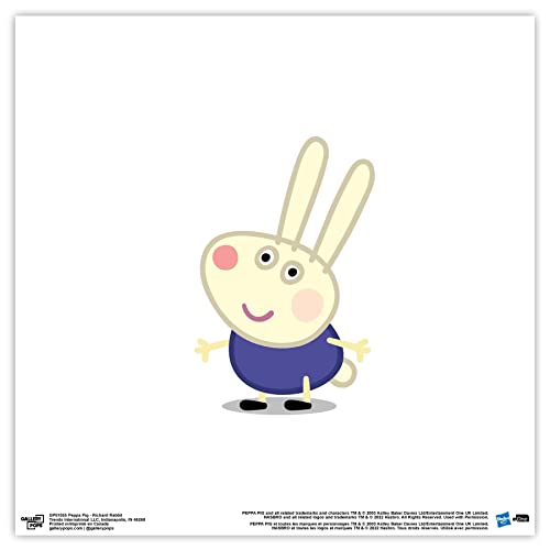 Gallery Pops Peppa Pig Richard Rabbit élément mural graphique pour chambre