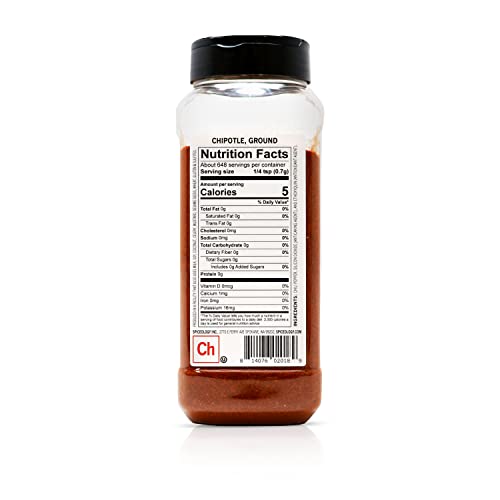 Spiceology - Chipotle Powder - Dried Chipotle Chili Powder - Chili Peppers - Spices and Seasonings - 16 oz