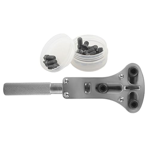 Abridor de relojes portátil, herramienta de acero inoxidable resistente, kit de apertura de caja de precisión, dispositivo de reemplazo de batería, instrumento profesional de extracción de espalda