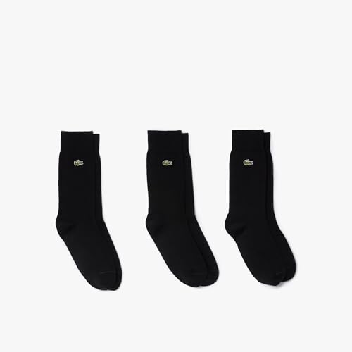 Chaussettes Lacoste 3-pack longues : finissez-en avec les chaussettes qui glissent
