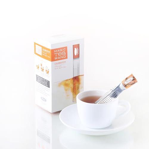 Té negro con sabor a frutas 12 varitas desechables miniatura 3