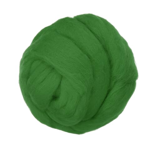 Laine à feutrer herbe 150g pure et douce pour tissage DIY