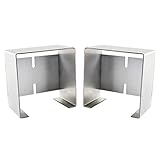 1409KMT Set of Trailer Square Tail Light Mounting Boxes - 24017/24018 Lights are not Included