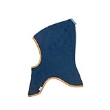 Wolle Finkid Luola Wool Blau, Sturmhauben, Größe S - Farbe Navy